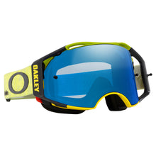 OAKLEY AIRBRAKE MTB TLD PAINTED YELLOW - BLACK ICE IRIDIUM