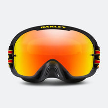 OAKLEY O FRAME 2.0 PRO (MID SIZE FIT) TROY LEE DESIGNS TACTICAL GREY STRAP GOGGLES WITH FIRE IRIDIUM LENS