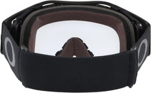 OAKLEY AIRBRAKE MTB BLACK GUNMETAL GOGGLES WITH CLEAR LENS