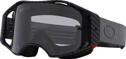OAKLEY - AIRBRAKE MTB FORGED IRON GOGGLES WITH LIGHT GREY LENS