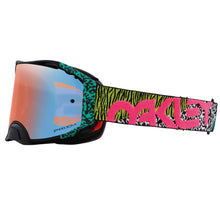 OAKLEY AIRBRAKE BENGAL VENOM GOGGLES WITH PRIZM SAPPHIRE LENS