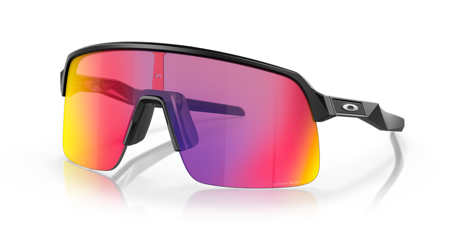 OAKLEY SUTRO SUNGLASSES WITH PRIZM ROAD LENS - MATT BLACK