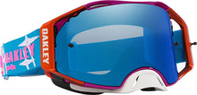 OAKLEY AIRBRAKE TROY LEE DESIGNS SPEED STARS GOGGLES WITH BLACK ICE IRIDIUM LENS