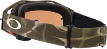 OAKLEY AIRBRAKE MTB DARK BRUSH CAMO GOGGLES WITH PRIZM MX BRONZE LENS