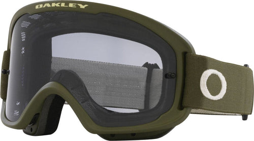 OAKLEY O FRAME 2.0 PRO MTB DARK BRUSH GOGGLES WITH LIGHT GREY LENS