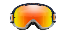 OAKLEY O FRAME 2.0 PRO MTB TROY LEE DESIGNS ORANGE BLOCKS GOGGLES WITH FIRE IRIDIUM LENS