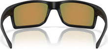OAKLEY GIBSTON XL MATT BLACK INK FRAME SUNGLASSES WITH PRIZM RUBY POLARISED LENS
