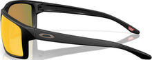 OAKLEY GIBSTON XL MATT BLACK INK FRAME SUNGLASSES WITH PRIZM RUBY POLARISED LENS