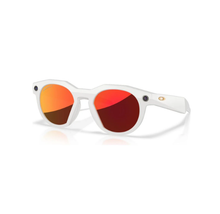 OAKLEY META HSTN GLASSES - WARM GREY PRIZM RUBY