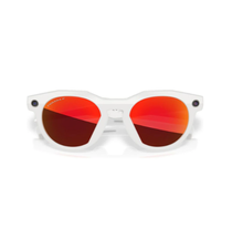 OAKLEY META HSTN GLASSES - WARM GREY PRIZM RUBY