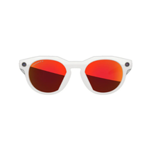 OAKLEY META HSTN GLASSES - WARM GREY PRIZM RUBY