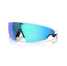 OAKLEY META VANGUARD GLASSES - WHITE PRIZM SAPPHIRE