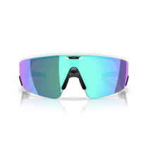 OAKLEY META VANGUARD GLASSES - WHITE PRIZM SAPPHIRE