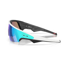 OAKLEY META VANGUARD GLASSES - WHITE PRIZM SAPPHIRE