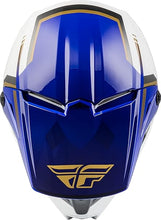 FLY RACING KINETIC VISION WHITE/BLUE ADULT MOTOCROSS HELMET