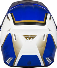FLY RACING KINETIC VISION WHITE/BLUE ADULT MOTOCROSS HELMET