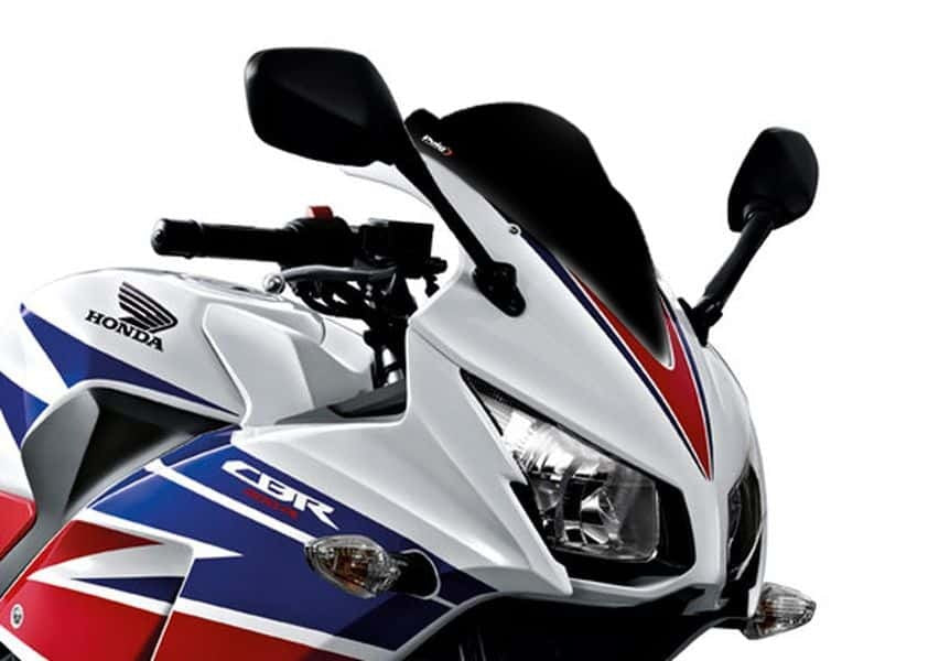PUIG Z-RACING SCREEN TO SUIT HONDA CBR300 R 2015 - 2020 (BLACK)