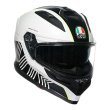 AGV K7 SUPER 46 FULL FACE HELMET - WHITE/BLACK