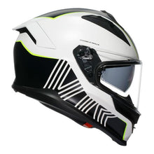 AGV K7 SUPER 46 FULL FACE HELMET - WHITE/BLACK