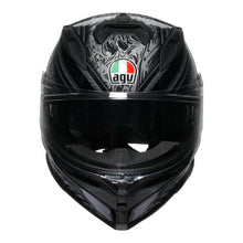 AGV K7 DAMASCUS FULL FACE HELMET - BLACK/SILVER