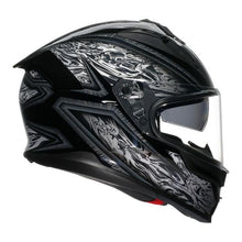 AGV K7 DAMASCUS FULL FACE HELMET - BLACK/SILVER