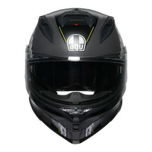 AGV K7 KYBER FULL FACE HELMET - MATT GREY/FLUORO YELLOW