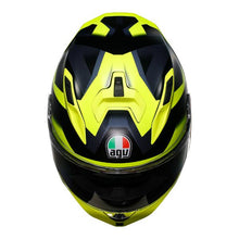 AGV K7 GLIMPSE FULL FACE HELMET - BLACK/FLUORO YELLOW