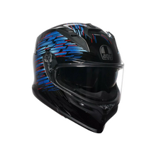 AGV K7 GENISYS FULL FACE HELMET - BLACK/BLUE/GREY