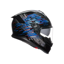 AGV K7 GENISYS FULL FACE HELMET - BLACK/BLUE/GREY