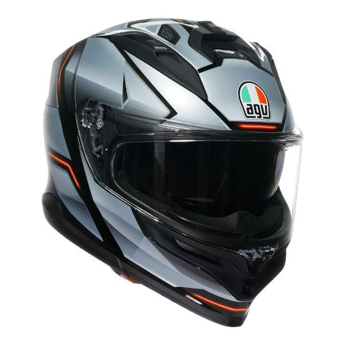AGV K7 JAEGER FULL FACE HELMET - BLACK/SILVER