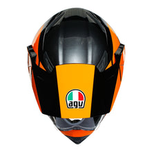 AGV AX9 TRAIL GUNMETAL/ORANGE HELMET