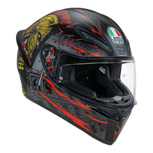 AGV K1 S GLADIATOR HELMET - MATT BLACK/GOLD/RED