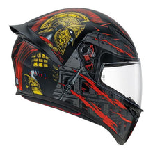AGV K1 S GLADIATOR HELMET - MATT BLACK/GOLD/RED