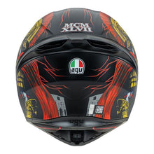 AGV K1 S GLADIATOR HELMET - MATT BLACK/GOLD/RED