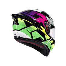 AGV K1 S PUNKPULSE HELMET - BLACK/PURPLE/LIME