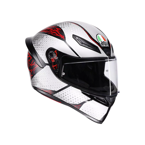 AGV K1 S SPEEDARMOR HELMET - MATT BLACK/GREY/RED