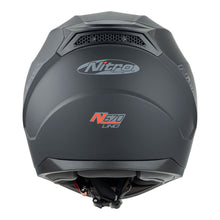 NITRO N670 FULL FACE SATIN HELMET - BLACK (SIZE: SMALL)
