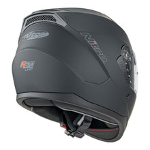 NITRO N670 FULL FACE SATIN HELMET - BLACK (SIZE: SMALL)