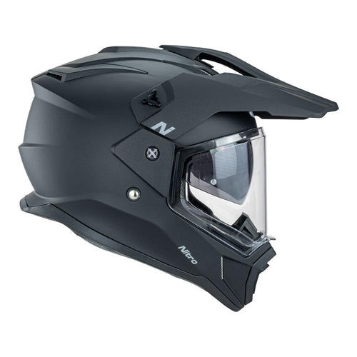 NITRO MX780 MOTOCROSS HELMET SATIN BLACK