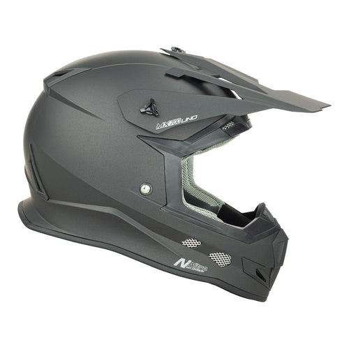 NITRO MX700 MOTOCROSS HELMET SATIN BLACK