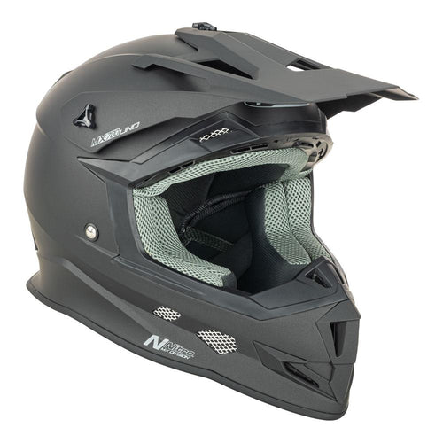 NITRO MX700 YOUTH MOTOCROSS HELMET SATIN BLACK