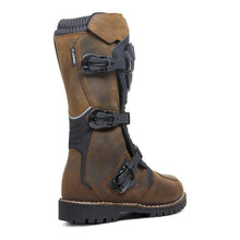 TCX DRIFTER WATERPROOF VINTAGE MOTOCROSS BOOTS BROWN