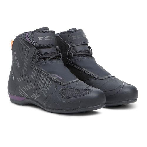 TCX WOMENS RO4D WATERPROOF MOTORCYCLE BOOTS BLACK