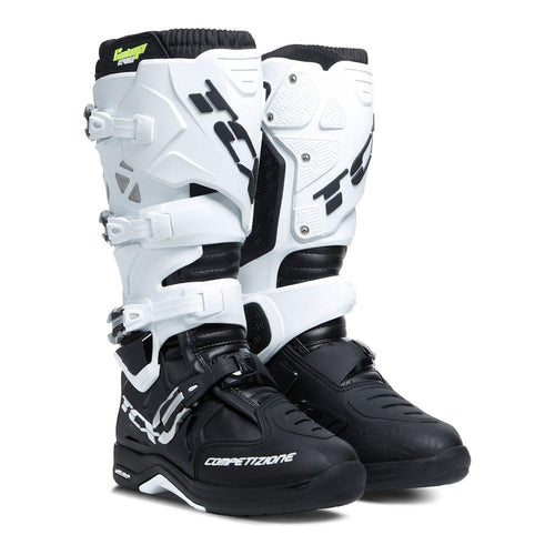 TCX COMP EVO 2 MICHELIN® MOTOCROSS BOOTS BLACK/WHITE