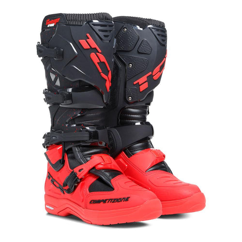 TCX COMP EVO 2 MICHELIN® MOTOCROSS BOOTS BLACK/RED