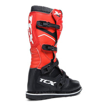 TCX X-BLAST MOTOCROSS BOOTS BLACK/RED