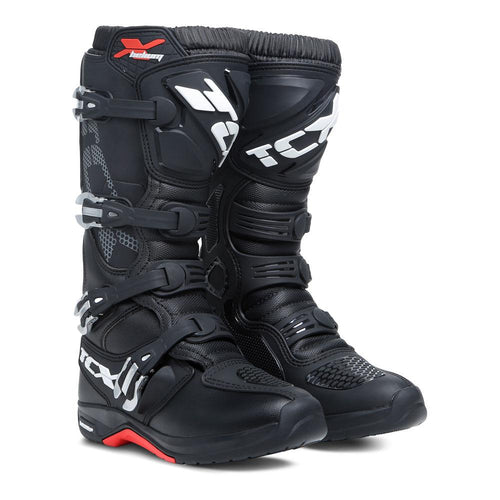 TCX X-HELIUM MICHELIN® MOTOCROSS BOOTS BLACK