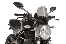 PUIG NEW GENERATION SPORT SCREEN TO SUIT VARIOUS DUCATI MONSTER MODELS (DARK SMOKE)