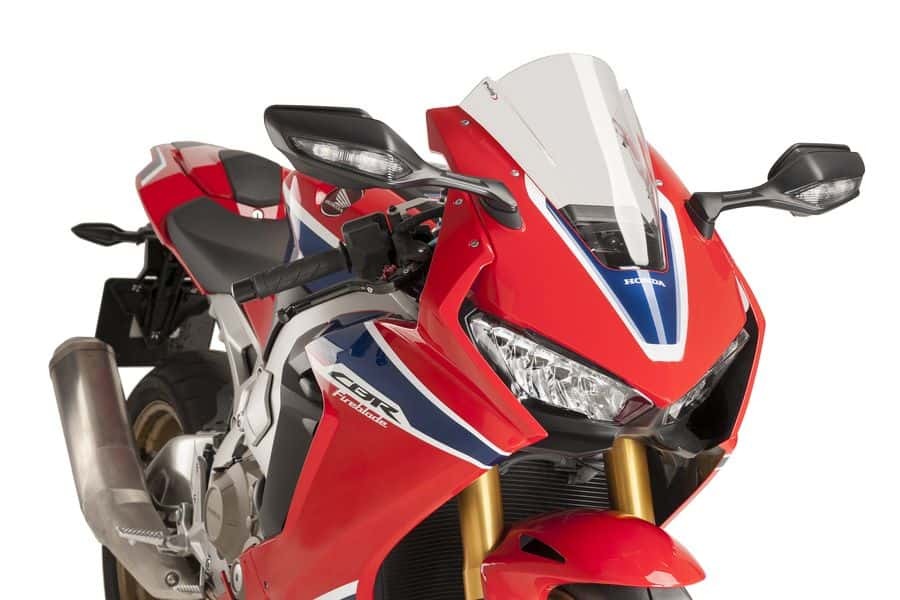 PUIG 2MM Z-RACING SCREEN TO SUIT HONDA CBR1000RR MODELS (CLEAR)