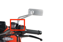 PUIG MIRROR ADAPTORS TO SUIT HONDA CBR500R/600RR/650F/R (BLACK)